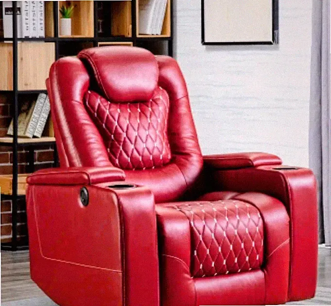 CANMOV Electric Power Recliner Chair with USB Ports and Cup Holders