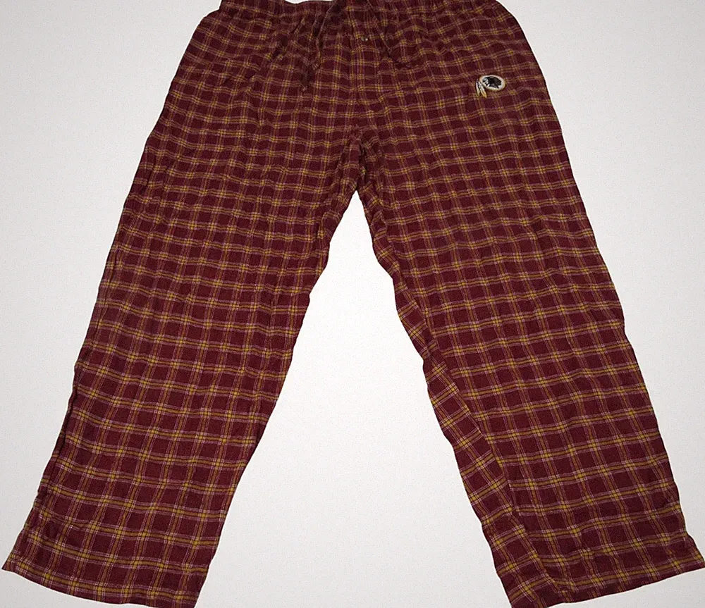 New Washington Redskins Mens Big & Tall Sizes 3XL-6XL Lounger Pajama Pants
